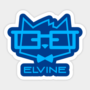 Elvine Dark Sticker